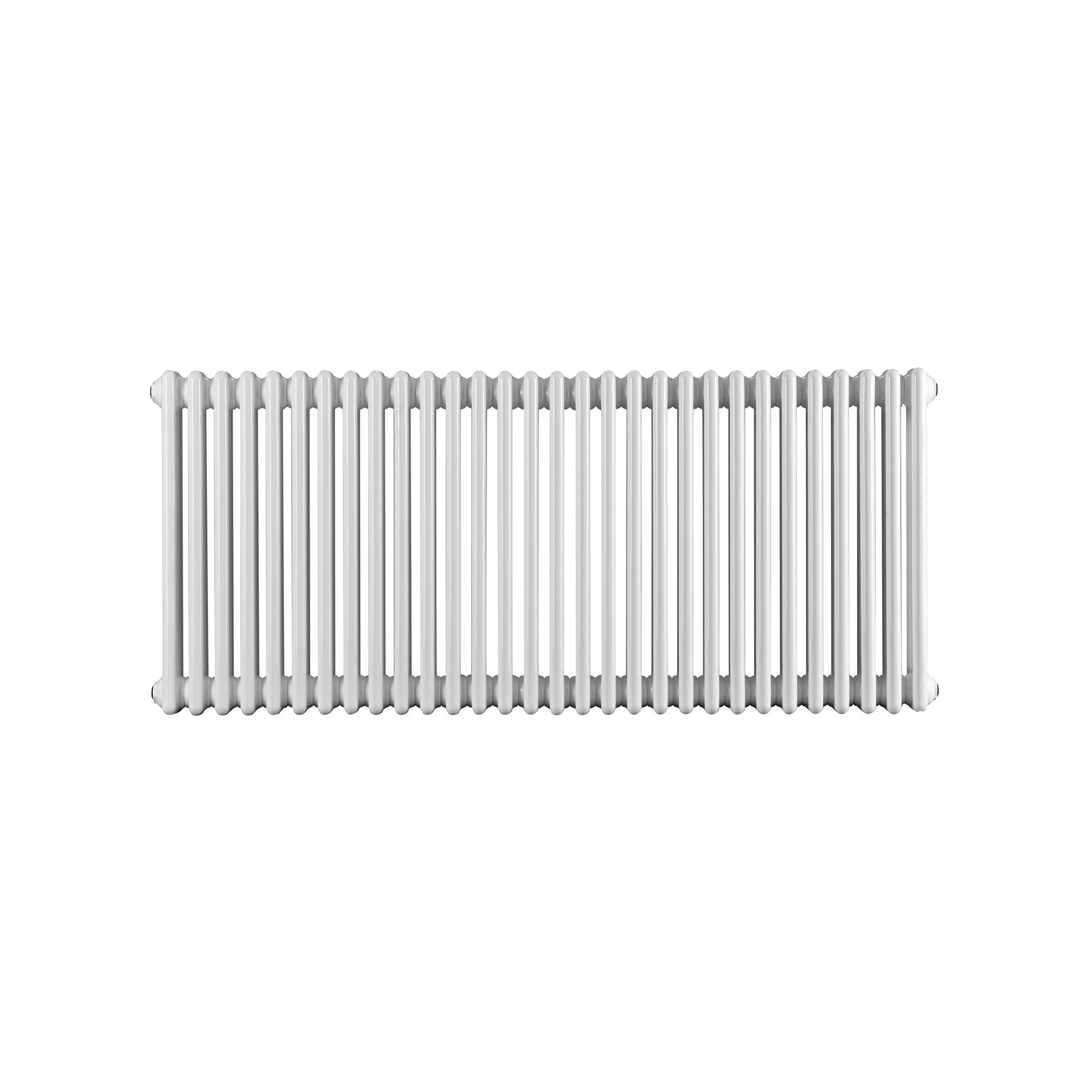 Traditional White Electric 3 Column Radiators 600mm high Heat & Things