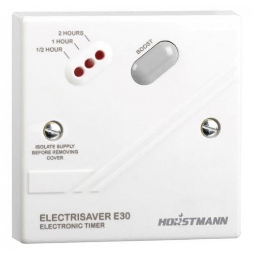 HORSTMANN E15 E30 ELECTRISAVER BOOST RUN BACK TIMER SWITCH 15-60 MIN 1/2H TO 2H