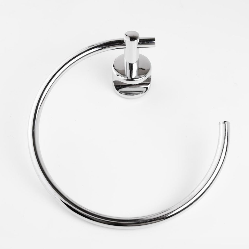 Chrome Towel Ring for Heated Towel Rails Heat & Things