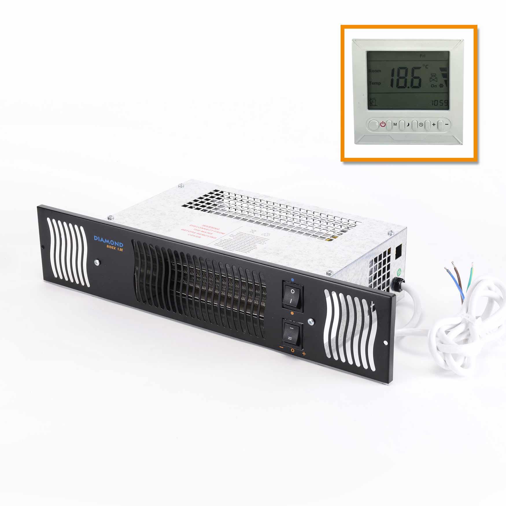 Diamond Electric Kitchen Plinth Heater 1.9kw Heat & Things