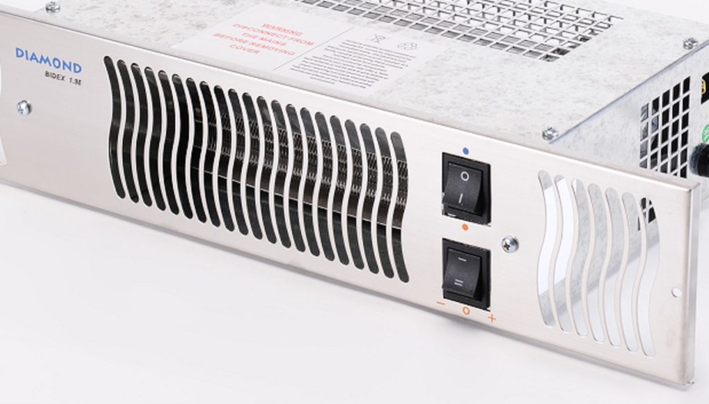 Diamond Electric Kitchen Plinth Heater 1.9kw Heat & Things