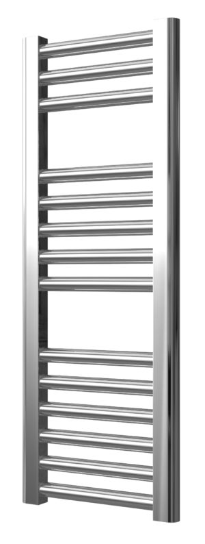 Manissa White Dry Electric Heated Stainless Steel Towel Rail 500 x 1000mm 