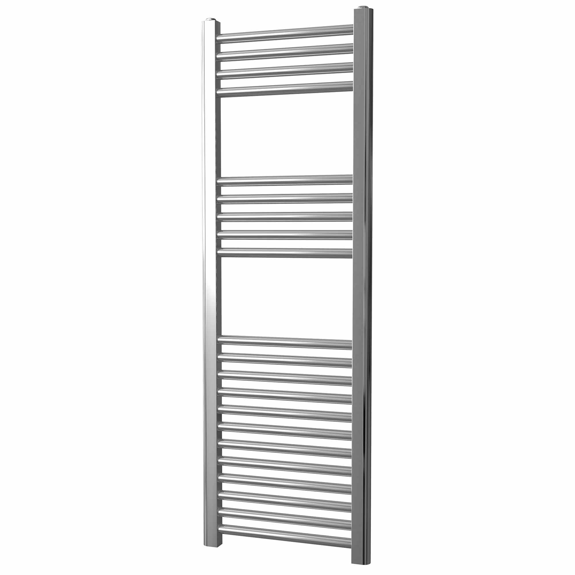 York Flat Chrome Central Heating Towel Rails Heat & Things