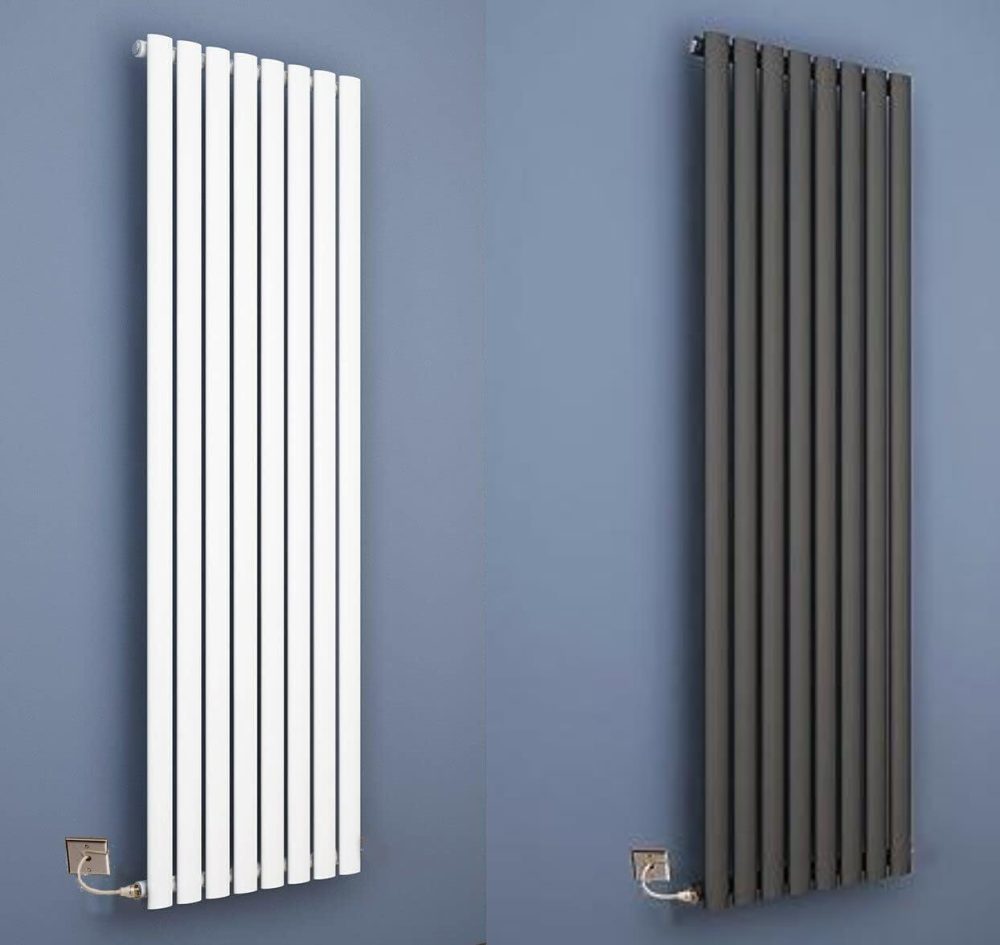 Electric vertical oval tube column radiators