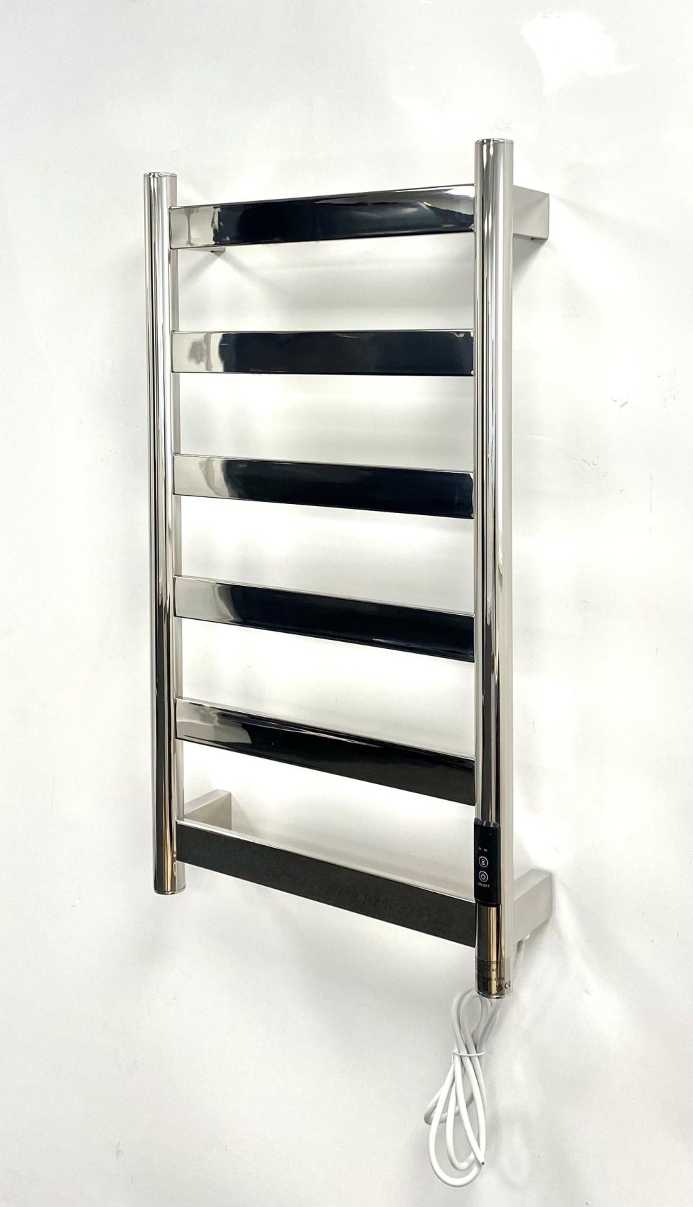 FALA Dry Electric Heated Stainless Steel Towel Rails 700mm High